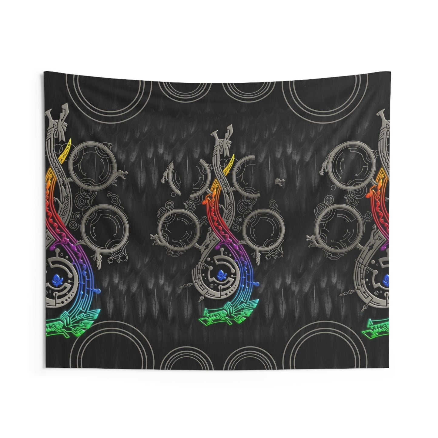 Silver Rainbow Wall Tapestry Monster Hunter WILDS