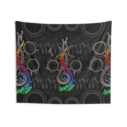 Silver Rainbow Wall Tapestry Monster Hunter WILDS