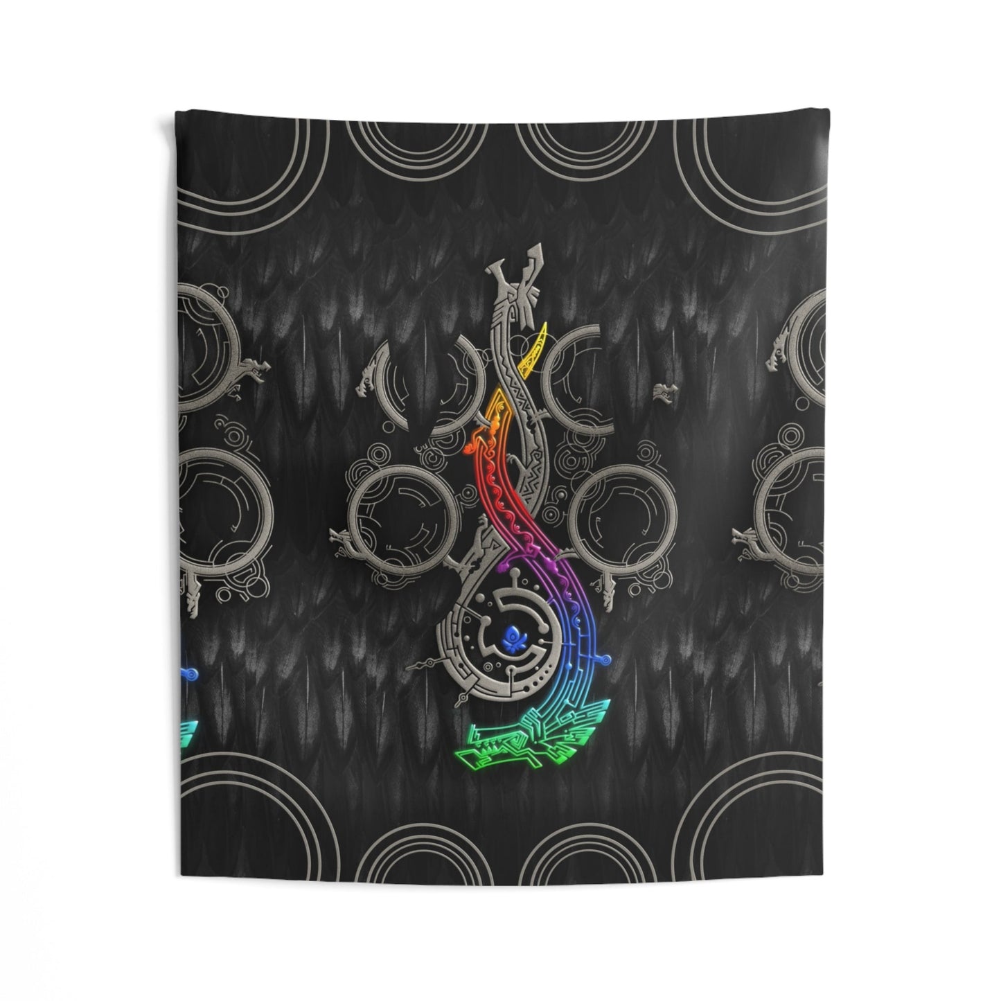 Silver Rainbow Wall Tapestry Monster Hunter WILDS