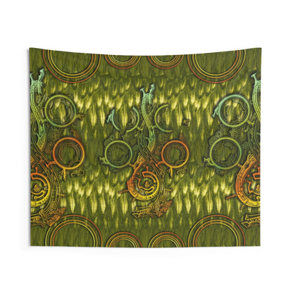 Jungle Feathers Wall Tapestry Monster Hunter WILDS