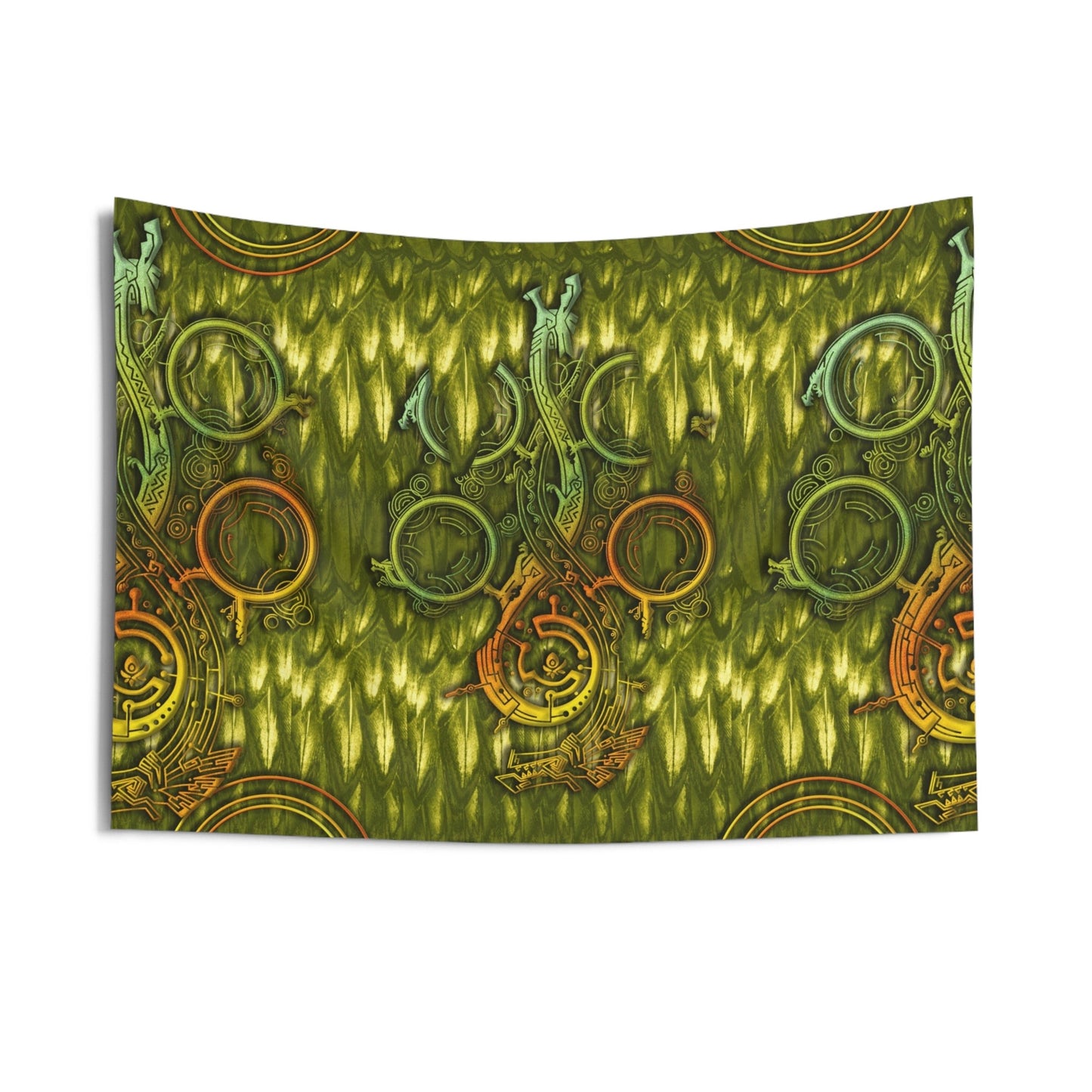 Jungle Feathers Wall Tapestry Monster Hunter WILDS