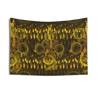 Golden Feathers Wall Tapestry Monster Hunter WILDS