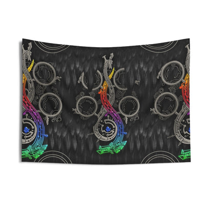 Silver Rainbow Wall Tapestry Monster Hunter WILDS