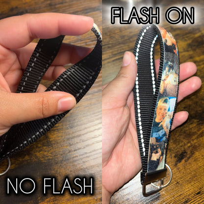 Custom Reflective Photo Wristlet