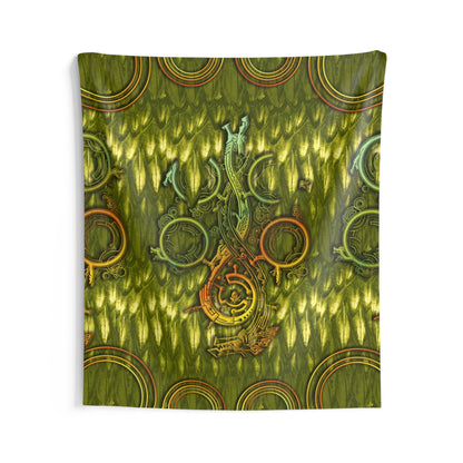 Jungle Feathers Wall Tapestry Monster Hunter WILDS