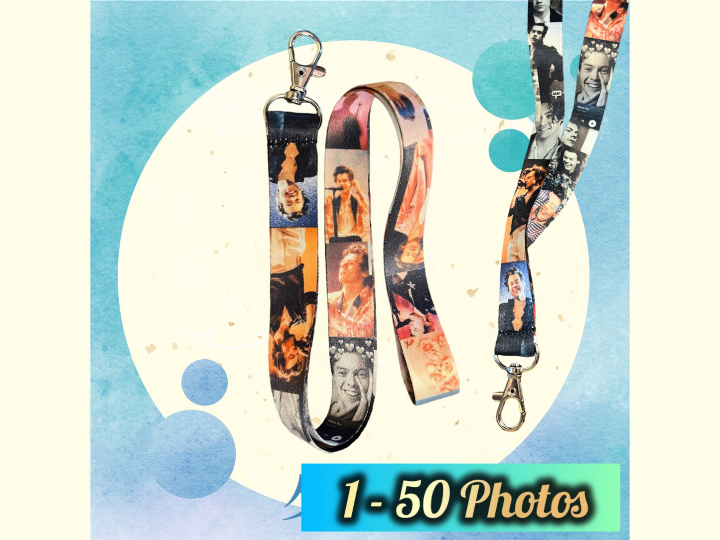 Custom Photo Lanyard