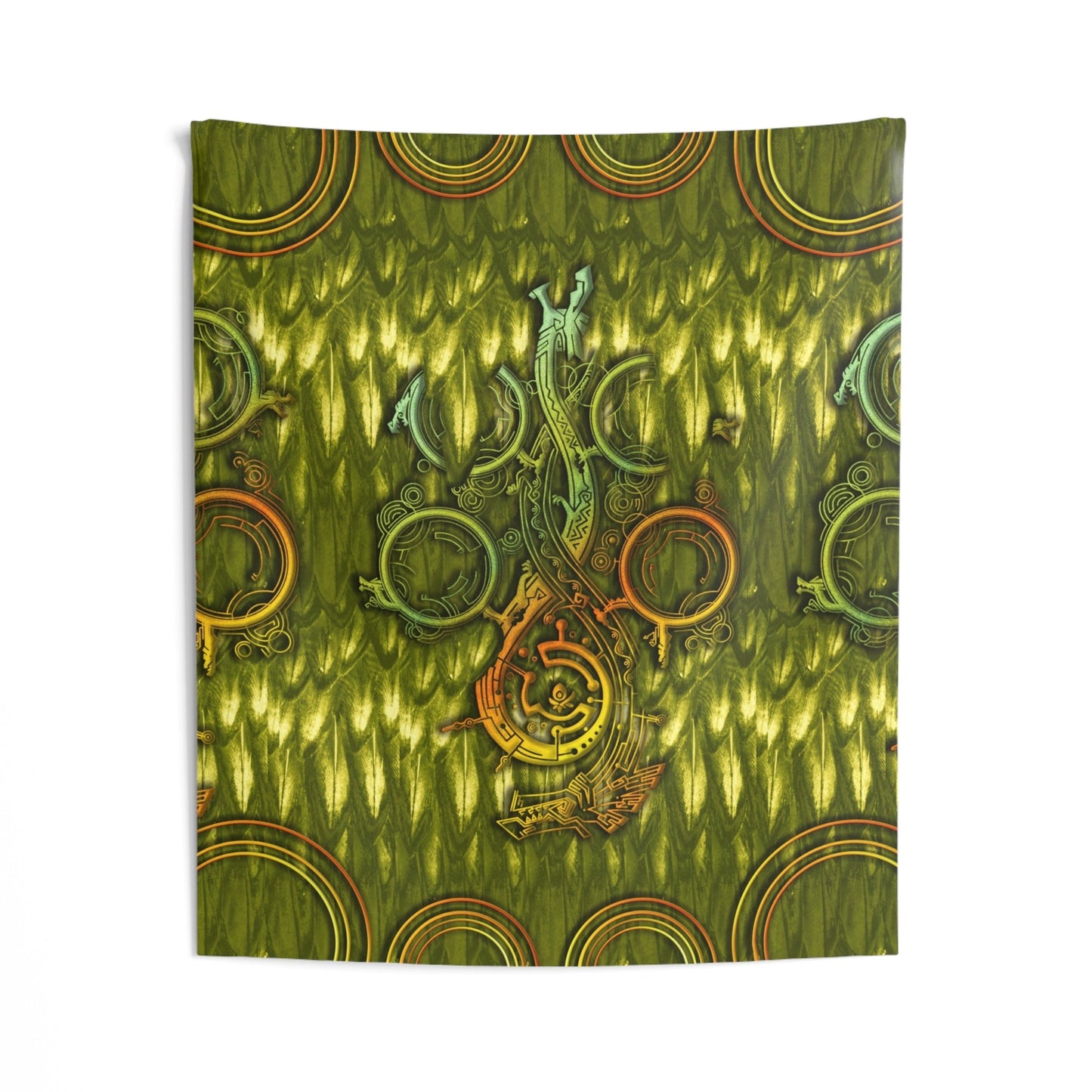 Jungle Feathers Wall Tapestry Monster Hunter WILDS