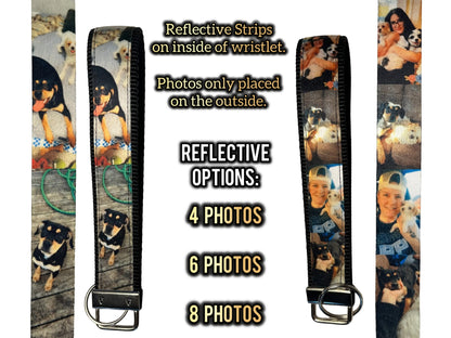 Custom Reflective Photo Wristlet